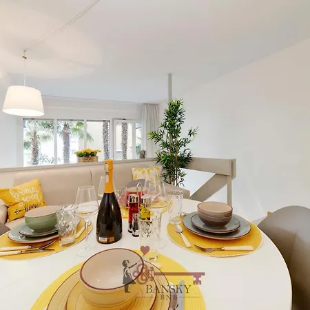 Soleil 5 With Terrace In Center -by Easylife Swiss לוגאנו